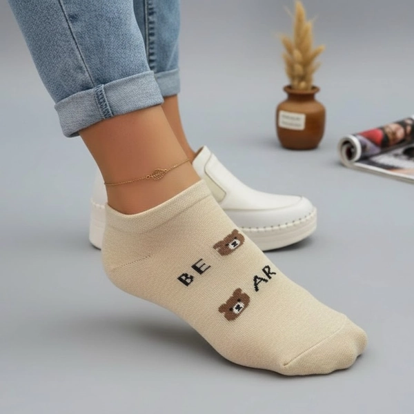 جوراب نیم ساق خرسی 7009 روما